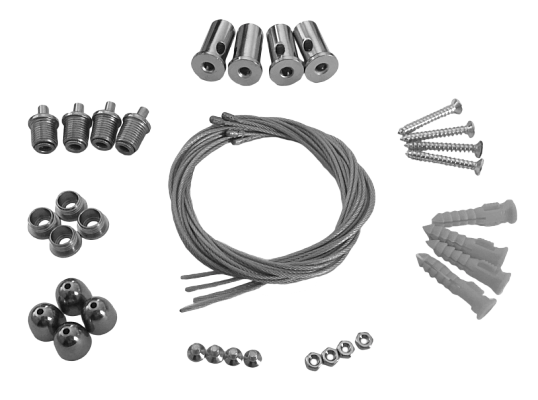 CENTURY Závěs lankový 1,5 m 