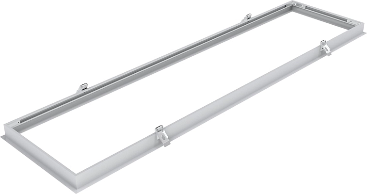 SYLVANIA Rám obdélník 300x1200 H = 70 mm bílý pro uchycení do sádrokartonu 