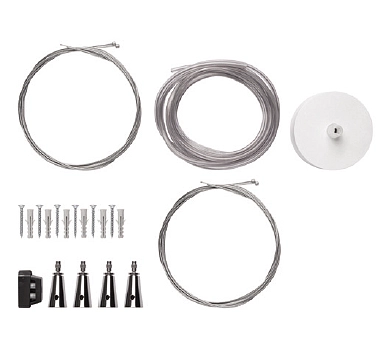 RELCO Závěs lankový s kabelem 2 m pro svítidlo Syros Q a R 