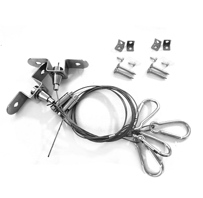 RELCO Závěs lankový s kabelem 2 m pro svítidlo Syros Q a R 