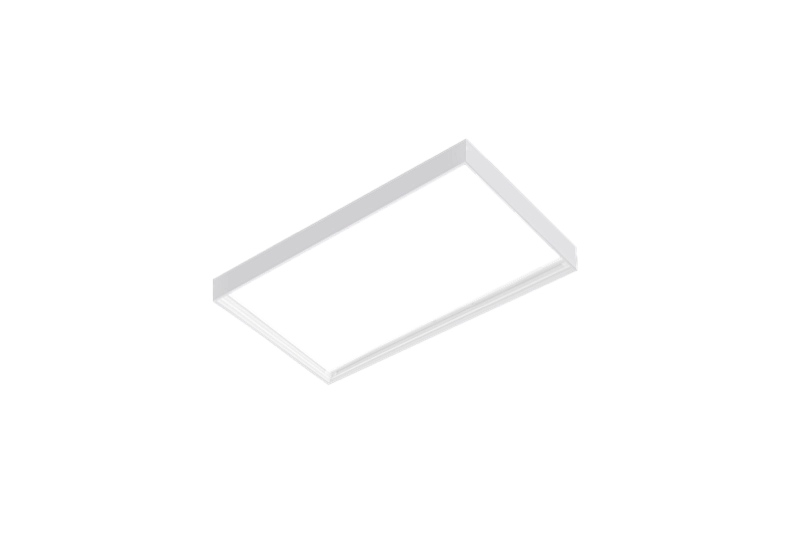 CENTURY Rám obdélník 300x600 bílý H = 43 mm