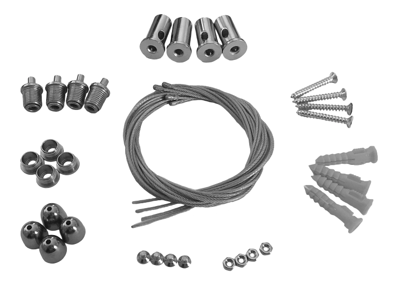 CENTURY Závěs lankový 1,5 m 