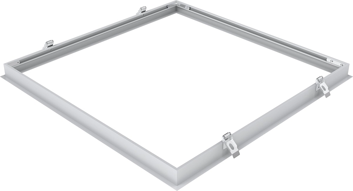 SYLVANIA Rám čtverec 600x600 H = 70 bílý pro uchycení do sádrokartonu 