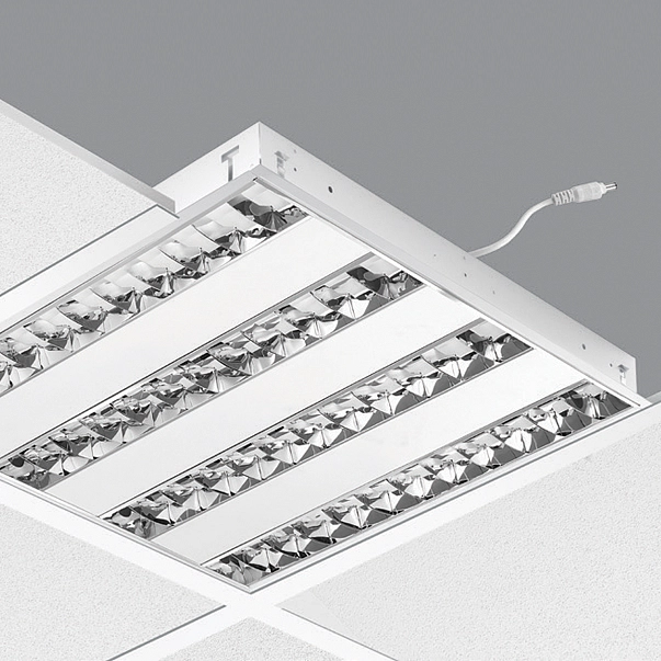RELCO 44W 4840 lm 3000K UGR16 CRI90 lesklá mřížka zapuštěný MULTIPOWER