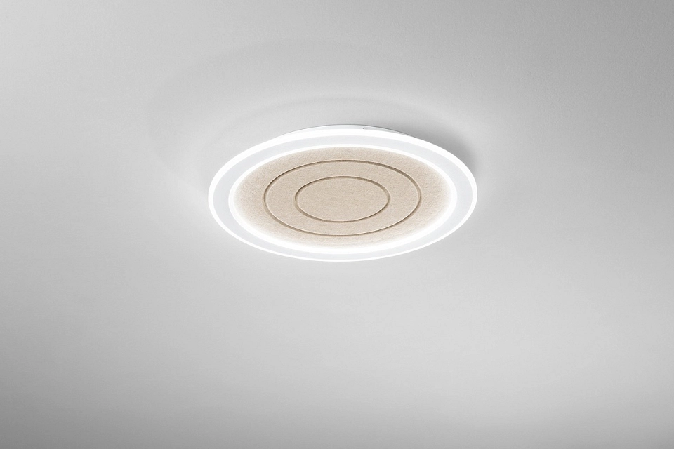 FAN EUROPE 40W 5100 lm CCT kruh béžový